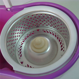 Acero inoxidable de <span class=keywords><strong>La</strong></span> Fregona Doble Unidades de Alta eficiencia de Limpieza Mob Prensa de <span class=keywords><strong>la</strong></span> Mano para el Lavado - Product Image 5