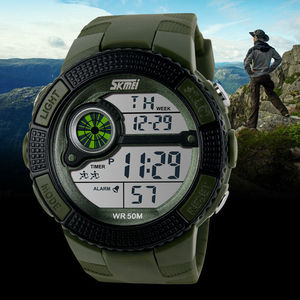 Digital Jelly led shows shock-proof. Sports stop watch alarms the hour, 30m tight. Wrap. Watches children <span class=keywords><strong>night</strong></span> function lightin - Product Image 1