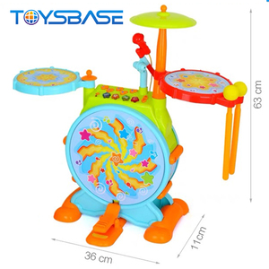 Milifunction Bàn Phím Âm Nhạc Đồ Chơi Với Microphone Trống Thiết Lập Jazz - Product Image 3