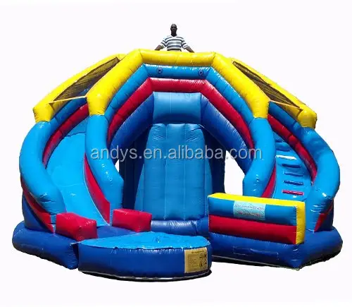 Piscina inflable de diapositivas para piscinas enterradas y diapositivas inflables