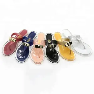 도매 Junior Girls Summer PVC Jelly 샌들