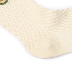 Fibra di bambù logo personalizzato moda addensare asciugamano donna sock calze - Product Image 3