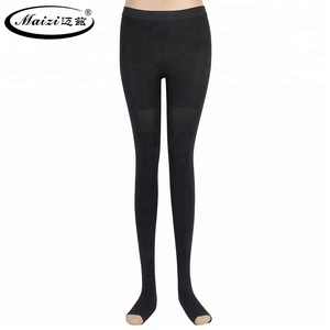 Offre Spéciale modelant le corps modéré 23-32 MmHg bas de compression unisexe à bout ouvert pour les varices - Product Image 2