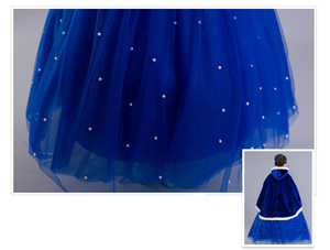 Vestido de Cinderella de las muchachas Party Girls Pascua carnaval traje - Product Image 6
