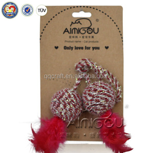 QQ Pet Factory Wholesale Cat Sex Toys Free Samples Interactive Hanging Pet Cat Toy - Product Image 3