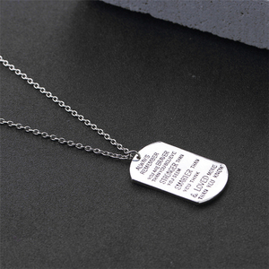 Haute Qualité Expendables Escadrons de La <span class=keywords><strong>Mort</strong></span> Armée Carte Collier pour Hommes - Product Image 4