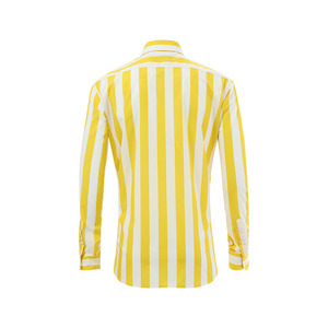 Conception personnalisée Couleur Vive Gros Rayé <span class=keywords><strong>Sexy</strong></span> Or Pan Coupé Printemps Chemise Pour Homme - Product Image 2