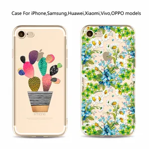 Tpu 2D Printing custodia posteriore per cellulare Cover posteriore con stampa TPU Uv trasparente per HUAWEI enjoy 5 5s 5X/Mate7mini Nove2 plus