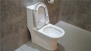 Toilette moderne occidentale à double chasse <span class=keywords><strong>standard</strong></span> 0.8/1.6 GPF Meilleure toilette à fermeture en douceur - Product Image 6