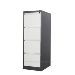 Armoire de classement en acier d'usine à prix bon marché Accepté armoire de bureau en métal ignifuge personnalisée armoire verticale avec serrure à 4 <span class=keywords><strong>tiroirs</strong></span> - Product Image 2
