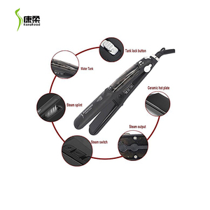 Profesional <span class=keywords><strong>Steampod</strong></span> <span class=keywords><strong>de</strong></span> revestimiento <span class=keywords><strong>de</strong></span> cerámica plana <span class=keywords><strong>de</strong></span> hierro <span class=keywords><strong>vapor</strong></span> vaina <span class=keywords><strong>plancha</strong></span> <span class=keywords><strong>de</strong></span> pelo - Product Image 5