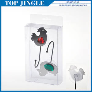 Stainless Steel Fish Design Single Wall <b>Suction</b> <b>Hook</b> - Product Image 3