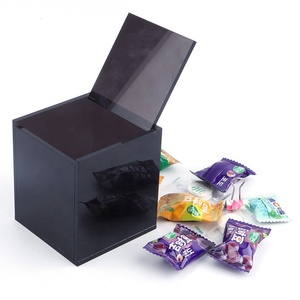 Bản Lề <span class=keywords><strong>Acrylic</strong></span> Nắp Capsule Chủ Trà Túi Tổ Chức Hộp Lưu Trữ - Product Image 3