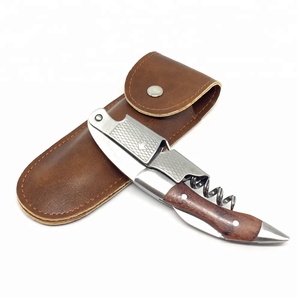 ที่เปิดขวดไวน์อเนกประสงค์ สแตนเลส ด้ามไม้ สีเงิน/สีธรรมชาติ ขายดี เป็นมิตรกับสิ่งแวดล้อม สำหรับโปรโมชั่น - Product Image 6