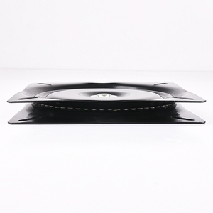 Accessoires de mobilier, plaque <span class=keywords><strong>pivotante</strong></span> pour tabouret de bar, 8 pouces, 195 mm carré, mécanisme de verrouillage rotatif à 360 degrés - Product Image 4