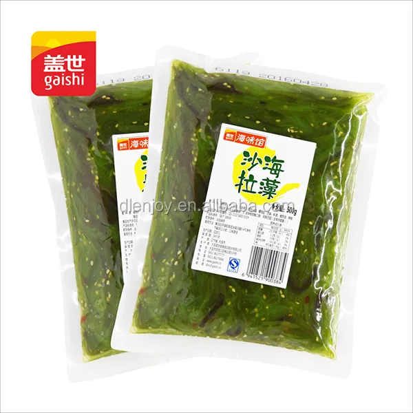 Sacchetto attuale imballaggio Halal giappone Chuka Wakame Snack insalata di alghe congelate