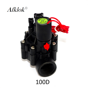 Jardin en plastique <span class=keywords><strong>1</strong></span> <span class=keywords><strong>pouce</strong></span> eau d'irrigation AC220 AC110 AC24 DC24 DC12 DC électrovanne de verrouillage - Product Image 1