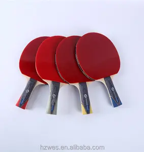 Atacado 5 estrelas raquete de tênis de mesa morcego, avançado ITTF Aprovado pingpong paddle