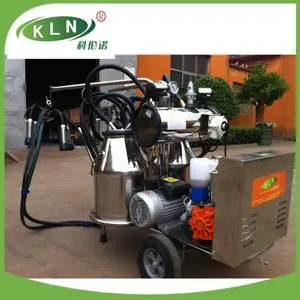 KLN gasoline and vacuum electric farm milker car