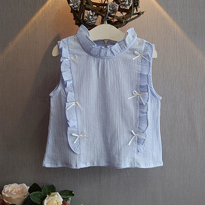 Vestiti dei bambini Che Coprono L'insieme della <span class=keywords><strong>ragazza</strong></span> Boutique Intera Vendita Ruffle Senza Maniche Che Coprono Gli Insiemi - Product Image 4