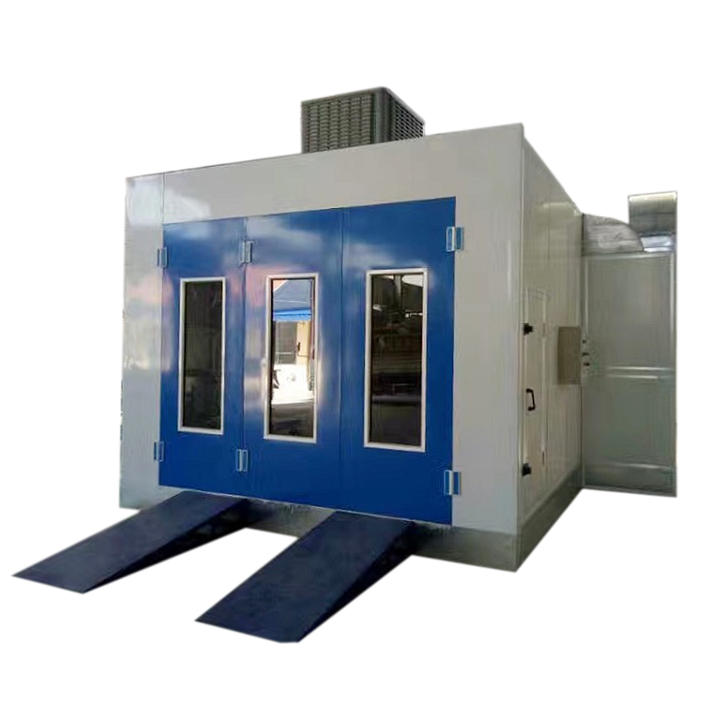 Высококачественная Автомобильная кабина для распыления краски, кабина для духовки с масляным нагревом