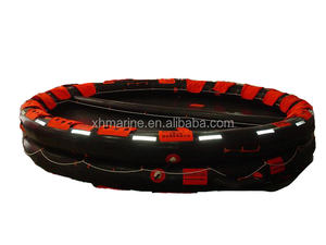 سولاس 74/96 البحرية كلا الجانبين مفتوحة نوع طوق نجاة قابل للنفخ ل 100 الأشخاص - Product Image 3