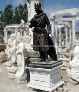 Bronce <span class=keywords><strong>emperador</strong></span> santo de Luis XIV de Francia estatua tamaño natural bronce antiguo escultura masculina para Decoración - Product Image 1