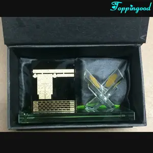 Hoge Kwaliteit Crystal Kaaba & Koran Boek Met Giftbox Voor Islamitische Gift