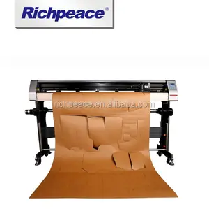服装厂图案室Richpeace立式喷墨切割机绘图仪