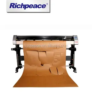 Cortador cortador de inkjet vertical richpeace, plotter para sala padrão de fábrica de vestuário