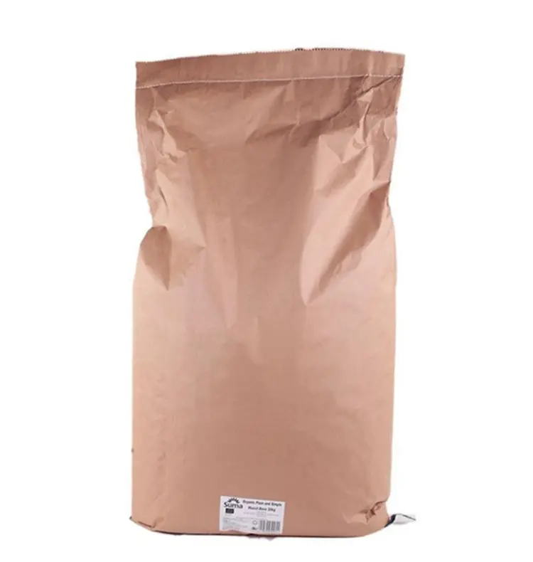 Guar Gum Verpackung 25kg Kraft Papiertüte zum Verpacken von Agro-Produkten Pharma