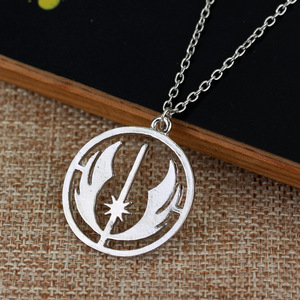 Nueva joyería de moda colgante de estrella Wars Jedi orden película collar - Product Image 2