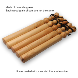 Bâton de pêche en bois respectueux de l'environnement, batte à poisson - Product Image 3