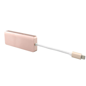 Tipo c de 4 puertos usb 3.0 <span class=keywords><strong>hub</strong></span> <span class=keywords><strong>para</strong></span> laptops <span class=keywords><strong>macbook</strong></span> <span class=keywords><strong>pro</strong></span> i7 y matebook - Product Image 1