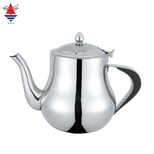 حار بيع الملكي عالية الجودة الفولاذ المقاوم للصدأ براد شاي العربية إبريق المغربي براد شاي - Product Image 1
