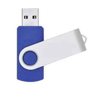 الهدايا الترويجية المحمولة قابلة للطي ضئيلة تويست الدورية محرك فلاش USB