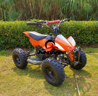 Enfants mini alimentés au gaz atv 50cc quad 4 roues quad 49cc