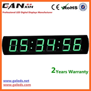 Vente chaude intérieur led numérique temps du monde horloge murale - Product Image 4