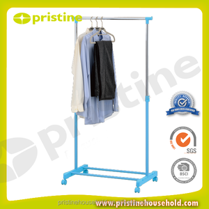 Vente en gros cintre moderne extensible en métal pour vêtements de maison Meubles de rangement réglables Fabricant de stockage domestique Taiwan MIT DIY - Product Image 6