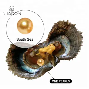 批发8-11mm AA + 高光泽南海海水牡蛎珍珠