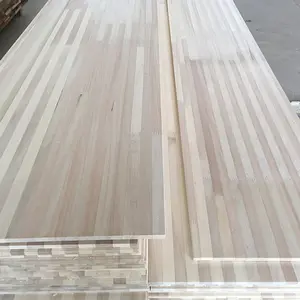 Factory sales customized size good wood board paulownia
