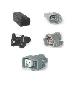 Ev1 Male Connector Male Female Sealed 2 Pin EV1 EV6 Nippon Fuel Injector Connector Automotive