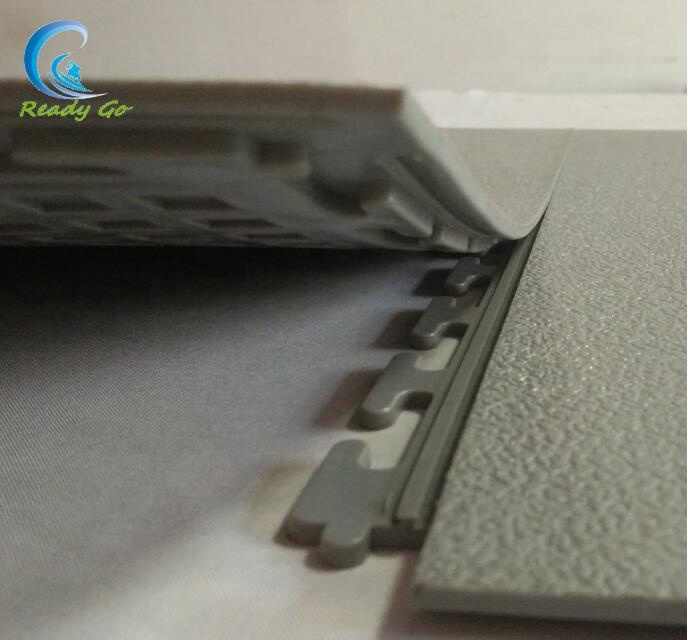 Hochleistungs-Industrie-PVC-Verbundfliesen mit unsichtbaren Verriegelungen, Verriegelungs-Industrieboden für den Außenbereich