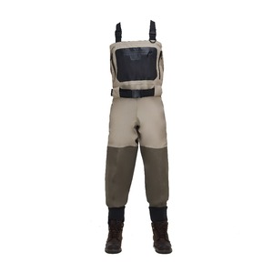 Salopette de pêche respirantes pour hommes, 3 ou <span class=keywords><strong>5</strong></span> <span class=keywords><strong>couches</strong></span>, motif camouflage de poitrine, pataugeoire, nouvelle collection - Product Image 2