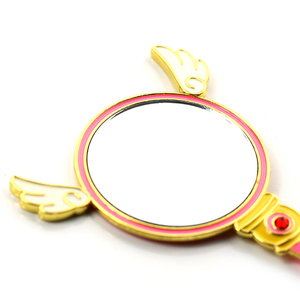 Schönheit vogel zauberstab Engel flügel kamm frauen geburtstag geschenk schmuck sailor moon / Card Captor Sakura kamm spiegel