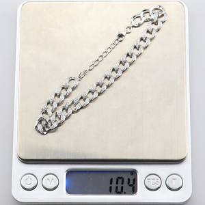 Pulsera de Diseño de Moda, Joyería de Plata 925, Cadena Hecha a Mano en Italia para Hombre - Product Image 5