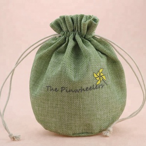 Bolsas de embalaje con logotipo personalizado y cordón de yute, bolsa de <span class=keywords><strong>arpillera</strong></span> para jabón, té de arroz, embalaje - Product Image 2