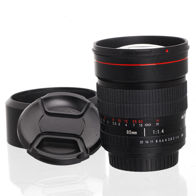 Kapkur 85 мм F1.4 фиксированным фокусным расстоянием большой апертурой Стандартный Средний Телеобъектив Объектив с фиксированным фокусным расстоянием для Nikon объектив камеры
