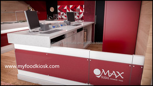 Elegante Banco Espositivo Moderno per Sushi in MDF per Negozi di Alimentari e Design d'Interni per Centri Commerciali - Product Image 3