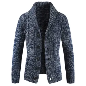 Mens Produttori Pesante Cardigan Maglieria Cardigan Maglione Cardigan per Gli Uomini